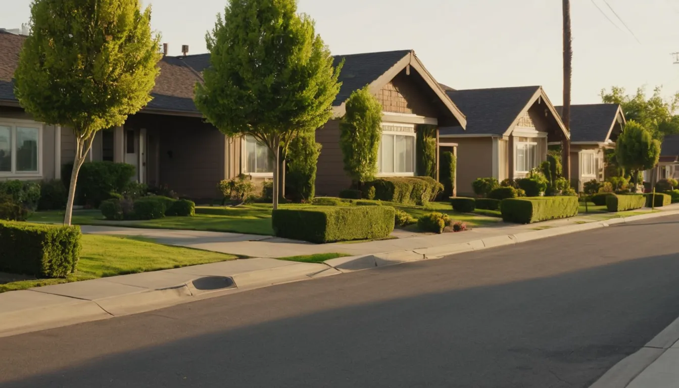 A quiet street of bungalows and ranch homes across the Grand Rapids area